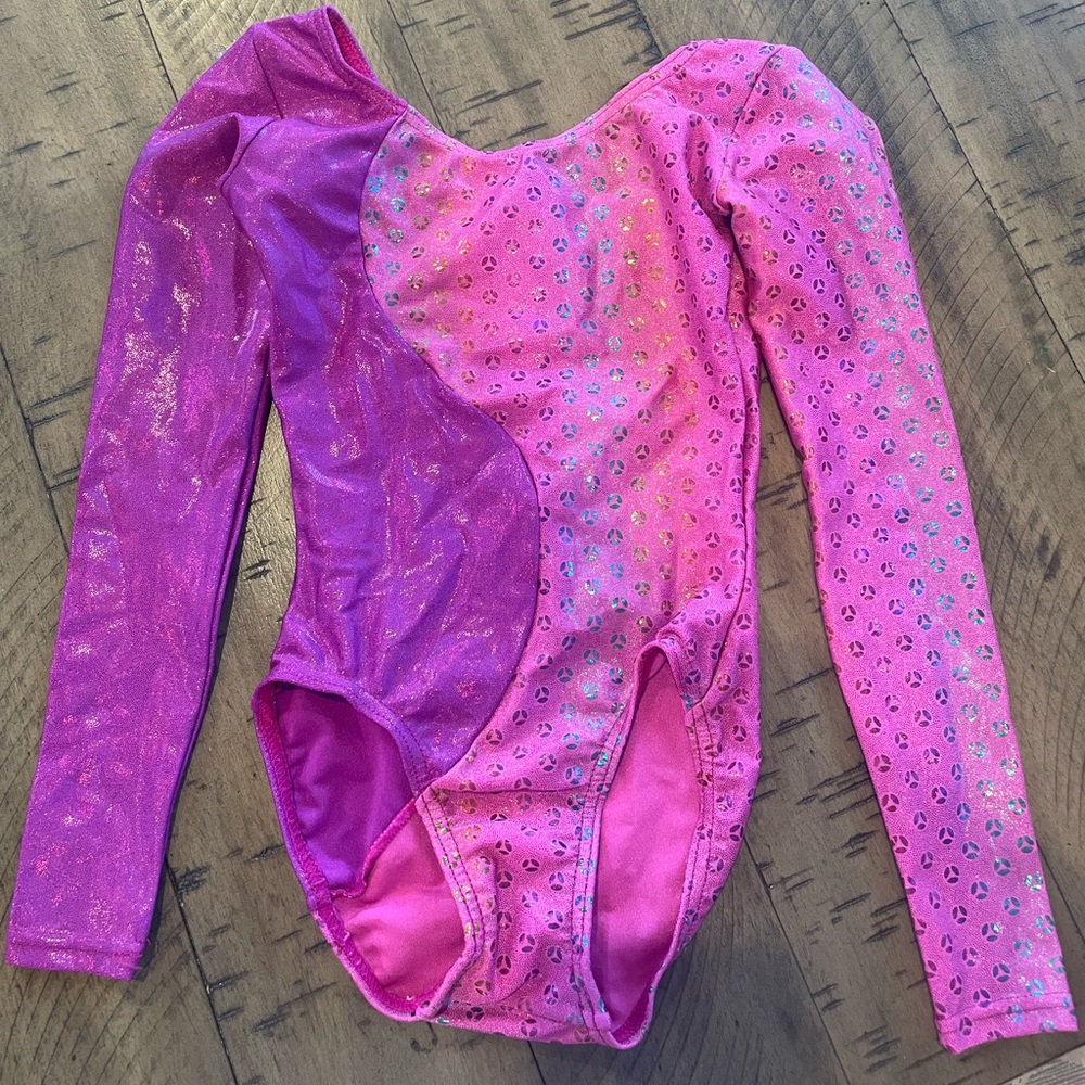 Girls Leotard Long Sleeve Size 4-6
